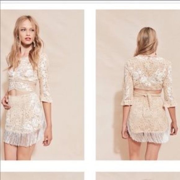 For Love and Lemons Mallorca Set NWT S - Picture 2 of 2